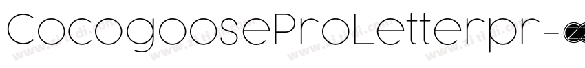 CocogooseProLetterpr字体转换