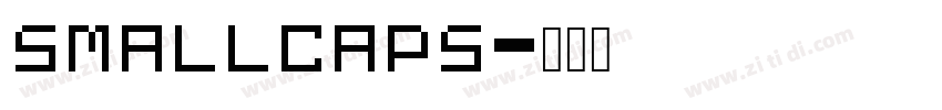 smallcaps字体转换