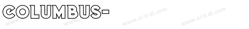 Columbus字体转换