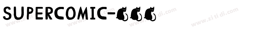 SuperComic字体转换