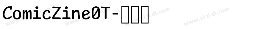 ComicZine0T字体转换