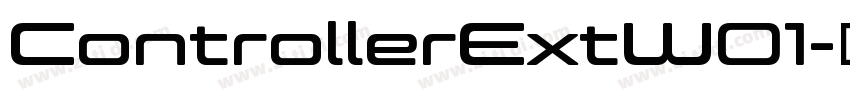 ControllerExtW01字体转换