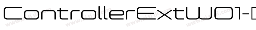 ControllerExtW01字体转换
