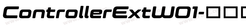 ControllerExtW01字体转换
