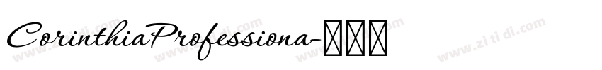 CorinthiaProfessiona字体转换