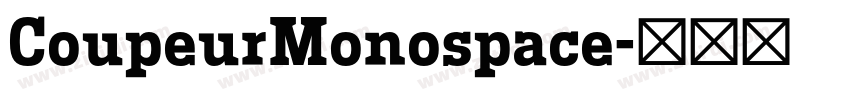 CoupeurMonospace字体转换