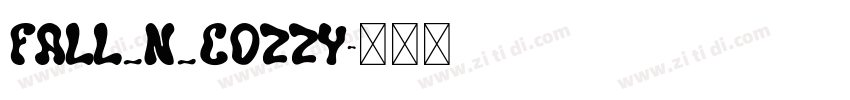 Fall_n_Cozzy字体转换