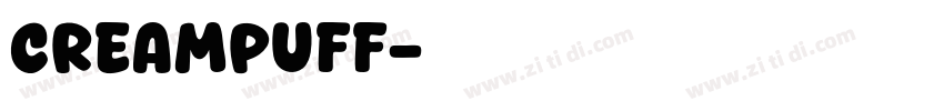 Creampuff字体转换