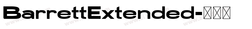 BarrettExtended字体转换