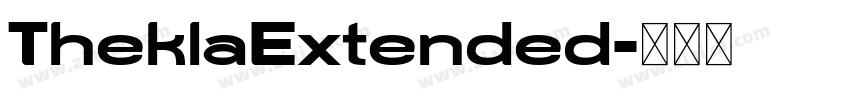 TheklaExtended字体转换