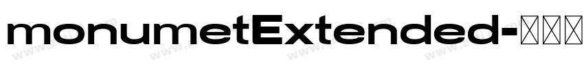 monumetExtended字体转换
