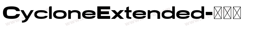 CycloneExtended字体转换