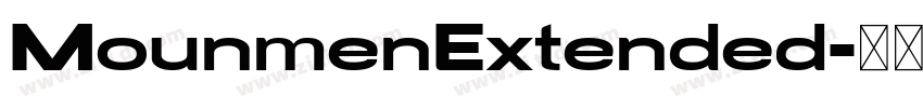 MounmenExtended字体转换