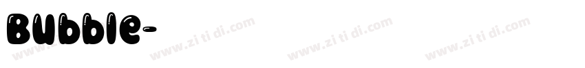 Bubble字体转换