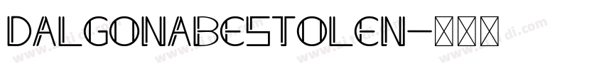 DalgonaBestolen字体转换