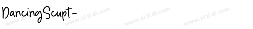 DancingScupt字体转换