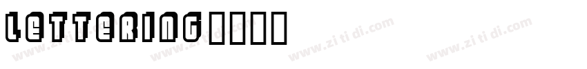 lettering字体转换