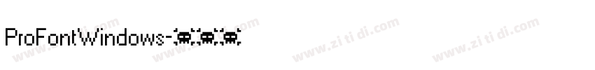 ProFontWindows字体转换
