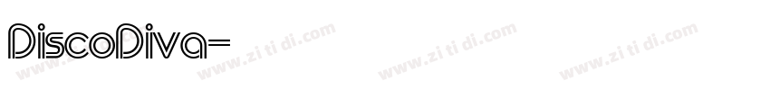 DiscoDiva字体转换