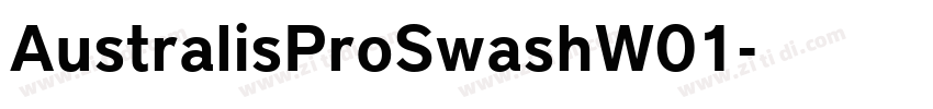 AustralisProSwashW01字体转换