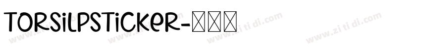 TorsilpSticker字体转换