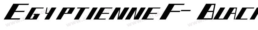 EgyptienneF-Black字体转换