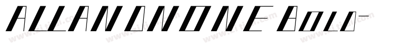 ALLANDNONEBold字体转换