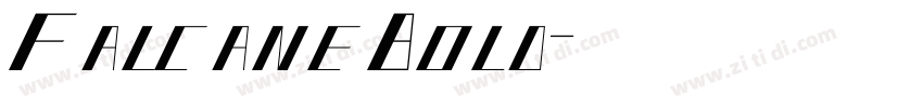FalcaneBold字体转换 FalcaneBold字体转换