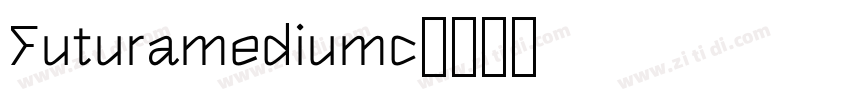 Futuramediumc字体转换