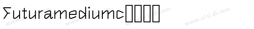 Futuramediumc字体转换