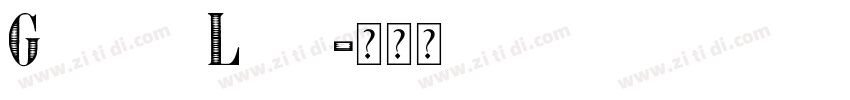 GemunuLibre字体转换