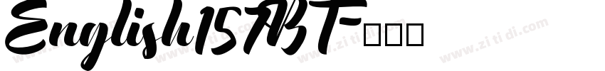 English157BT字体转换