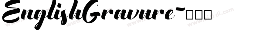 EnglishGravure字体转换