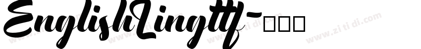 EnglishLingttf字体转换