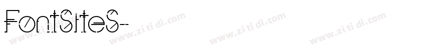 FontSiteS字体转换