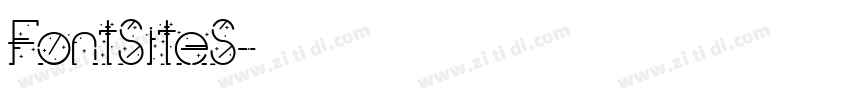 FontSiteS字体转换