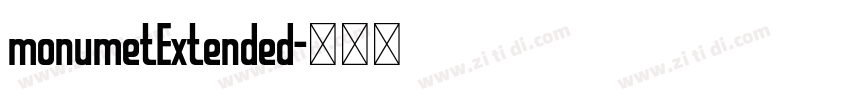 monumetExtended字体转换