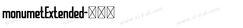 monumetExtended字体转换