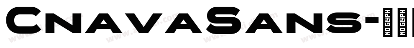 CnavaSans字体转换