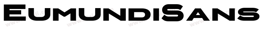 EumundiSans字体转换