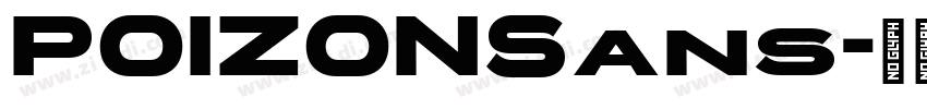 POIZONSans字体转换