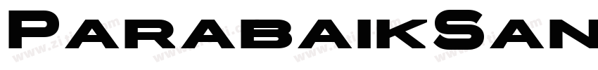 ParabaikSans字体转换