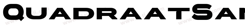 QuadraatSans字体转换