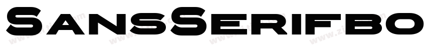 SansSerifbold字体转换