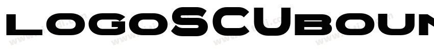 logoSCUboundedSans字体转换