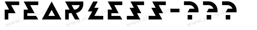 FEARLESS字体转换