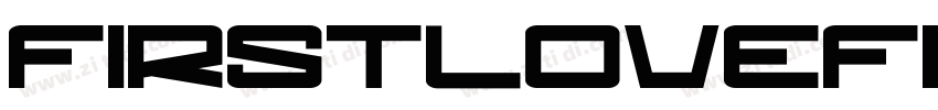 FirstloveFDPersonals字体转换