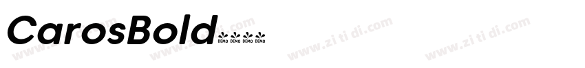 CarosBold字体转换 CarosBold字体转换