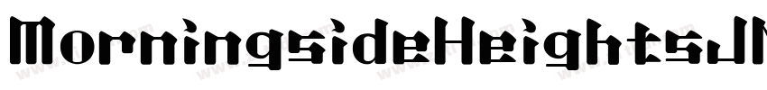 MorningsideHeightsJN字体转换