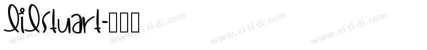 LilStuart字体转换